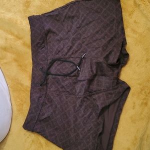 Women's Swim Shorts in Brown